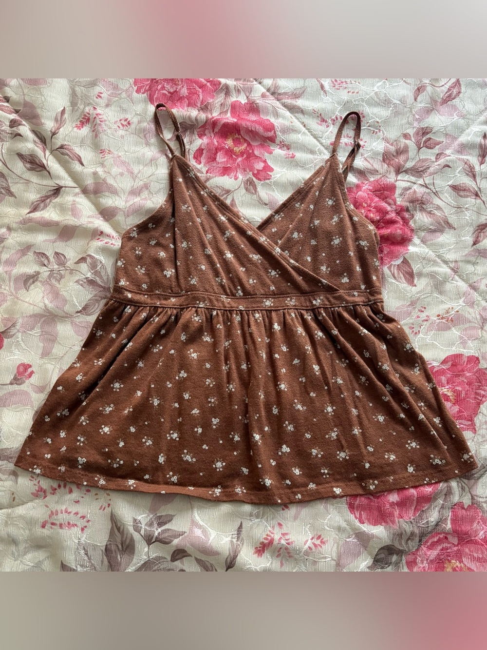 Hollister Floral Babydoll Women’s Wrap Top